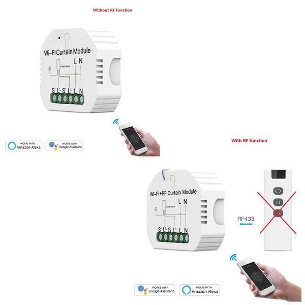 smart home control wifi rf curtain module switch roller blinds shutter motor timer setting
smart home control wifi rf curtain module switch roller blinds shutter motor timer setting