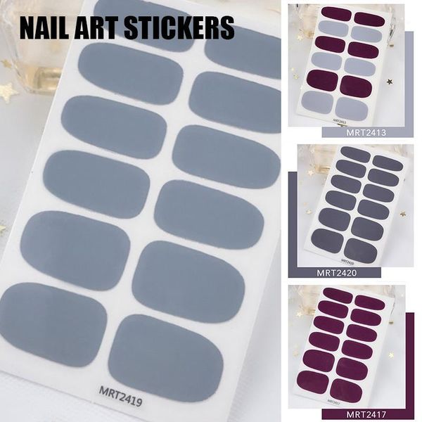 nail art manicure decor solid color diy stickers glitter sticker waterproof lasting decals sk881, Black
nail art manicure decor solid color diy stickers glitter sticker waterproof lasting decals sk881, Black