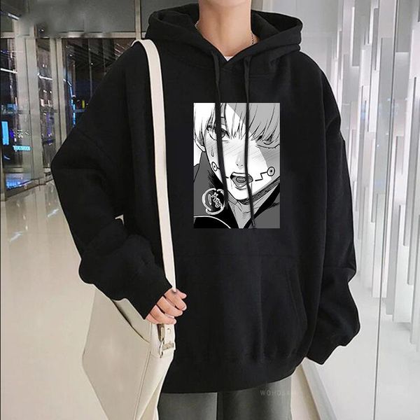men's hoodies & sweatshirts 2021 anime jujutsu kaisen gojo satoru toge men hoodie hip hop loose fleece male clothes sweatshirt street, Black
men's hoodies & sweatshirts 2021 anime jujutsu kaisen gojo satoru toge men hoodie hip hop loose fleece male clothes sweatshirt street, Black