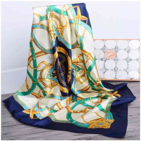 scarves womens square silk scarf, 90x90cm, office, handkerchief, muslim head wallet, pareo, Blue;gray
scarves womens square silk scarf, 90x90cm, office, handkerchief, muslim head wallet, pareo, Blue;gray