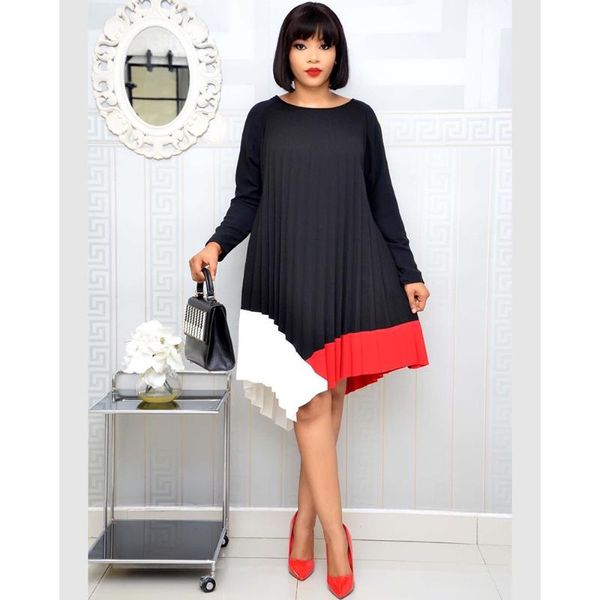 ethnic clothing arrival autumn patchwork a-line pleated dresses women o-collar long sleeve africaine femme daily mini vestidos, Red
ethnic clothing arrival autumn patchwork a-line pleated dresses women o-collar long sleeve africaine femme daily mini vestidos, Red