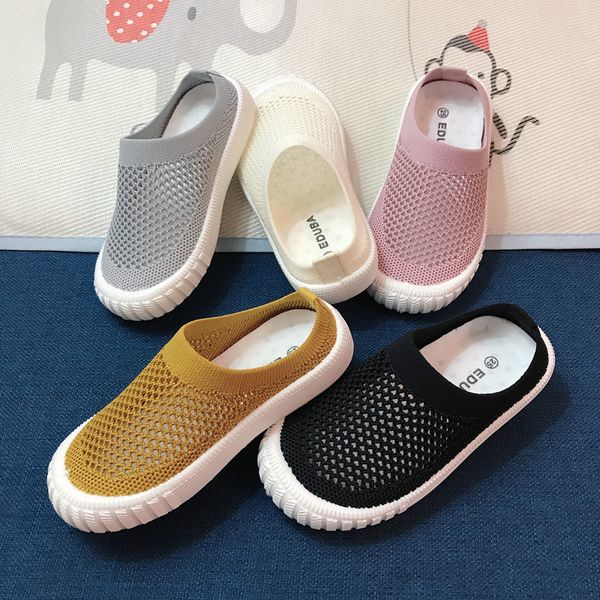 new summer soft bottom knitting hollow out breathable sandals children boy girl mesh shoes white pink yellow gray black colors, Black;red
new summer soft bottom knitting hollow out breathable sandals children boy girl mesh shoes white pink yellow gray black colors, Black;red