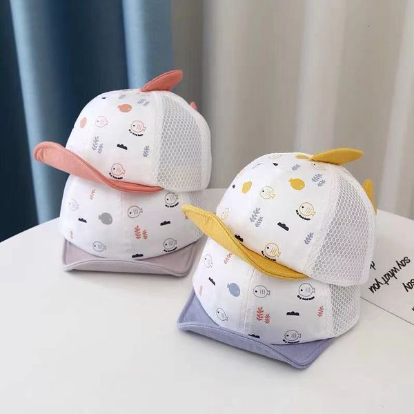 summer baby hat cute super cap boys and girls sunscreen breathable cartoon net tide, Blue;gray
summer baby hat cute super cap boys and girls sunscreen breathable cartoon net tide, Blue;gray