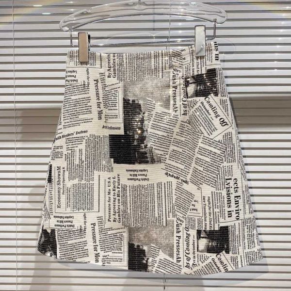 deat summer fashion women clothes high waist spaper a-line short halfbody skirt printed wr55600m 210709, Black
deat summer fashion women clothes high waist spaper a-line short halfbody skirt printed wr55600m 210709, Black