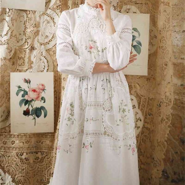 casual dresses springautumn women vintage elegant cotton white long ladies retro limited edition antique crochet embroidery formal vvy9, Black;gray
casual dresses springautumn women vintage elegant cotton white long ladies retro limited edition antique crochet embroidery formal vvy9, Black;gray