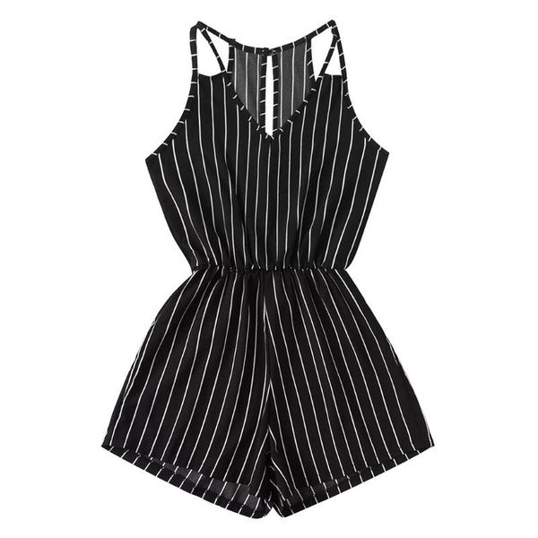 women's jumpsuits & rompers jaycosin fashion summer women loose strappy v-neck stripe sleeveless jumpsuit comfortable striped cami belt, Black;white
women's jumpsuits & rompers jaycosin fashion summer women loose strappy v-neck stripe sleeveless jumpsuit comfortable striped cami belt, Black;white