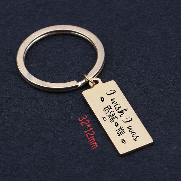 keychains long distance keychain engraved instead of missing you / i wish was for lovers couple gift key ring holder tag, Silver
keychains long distance keychain engraved instead of missing you / i wish was for lovers couple gift key ring holder tag, Silver