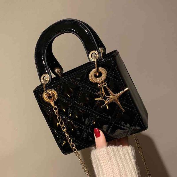 yumengwei chain princess bag women 2021 korean texture handbag fashion foreign style one shoulder messenger bag, Black;red
yumengwei chain princess bag women 2021 korean texture handbag fashion foreign style one shoulder messenger bag, Black;red
