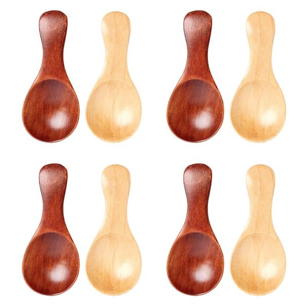 spoons 8pcs simple wooden salt small ice cream (assorted color)
spoons 8pcs simple wooden salt small ice cream (assorted color)