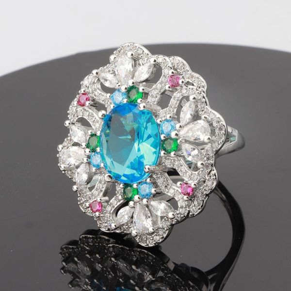 wedding rings luxury charm flower crystal zircon creative hollow exaggeration s92 5 jewelry for women promise cocktail party, Slivery;golden
wedding rings luxury charm flower crystal zircon creative hollow exaggeration s92 5 jewelry for women promise cocktail party, Slivery;golden