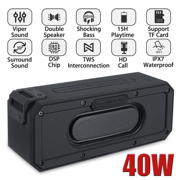 power portable wireless bluetooth speaker ipx7 waterproof hifi sound quality surround subwoofer dual music center speakers
power portable wireless bluetooth speaker ipx7 waterproof hifi sound quality surround subwoofer dual music center speakers