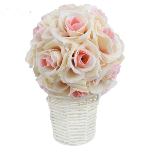 decorative flowers & wreaths 6 inch 15 cm artificial rose silk flower kissing balls hanging ball for wedding christmas ornaments party decor
decorative flowers & wreaths 6 inch 15 cm artificial rose silk flower kissing balls hanging ball for wedding christmas ornaments party decor