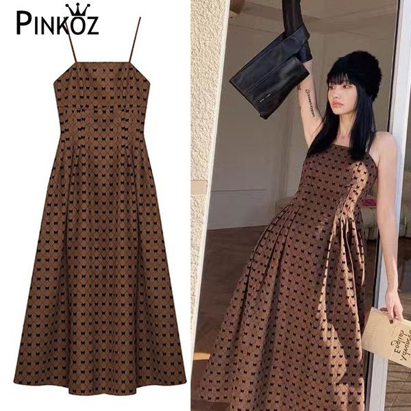 casual fashion midi dress a-line plaid spaghetti srap camisole summer dresses for women party gothic robe de mujer chic 210421, Black;gray
casual fashion midi dress a-line plaid spaghetti srap camisole summer dresses for women party gothic robe de mujer chic 210421, Black;gray