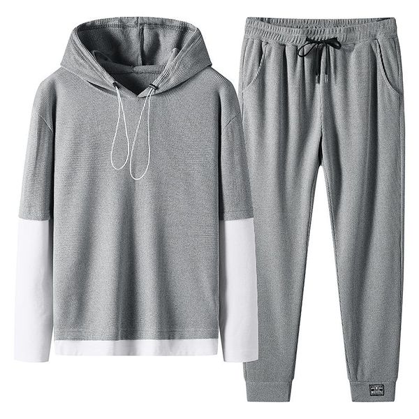 men's tracksuits men tracksuit spring autumn sportswear suits fitness hoodies sets casual male 2 piece sweatshirt+sweatpants asian size, Gray
men's tracksuits men tracksuit spring autumn sportswear suits fitness hoodies sets casual male 2 piece sweatshirt+sweatpants asian size, Gray