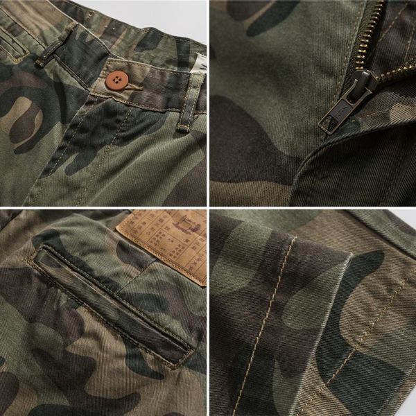 men's shorts camouflage casual mens summer safari style knee-length outdoor military half pants men, White;black
men's shorts camouflage casual mens summer safari style knee-length outdoor military half pants men, White;black