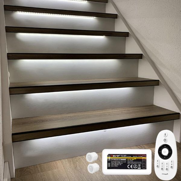 strips 16 steps 1.3m led strip lighting for stair with motion sensor and milight wireless dimmer-plug play
strips 16 steps 1.3m led strip lighting for stair with motion sensor and milight wireless dimmer-plug play