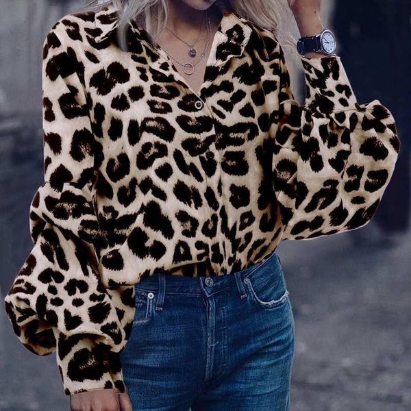 women's t-shirt leopard print shirt 2021 european station retro loose thin foreign style chiffon long sleeve top, White
women's t-shirt leopard print shirt 2021 european station retro loose thin foreign style chiffon long sleeve top, White