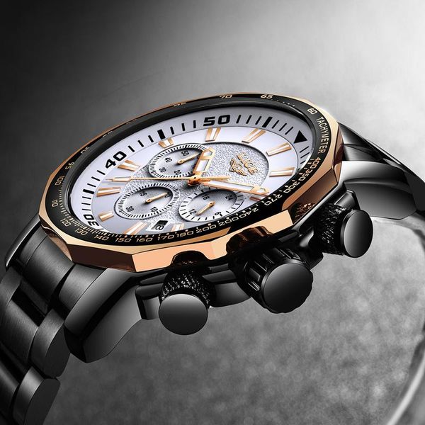 wristwatches relogio masculin mens watches big dial military lige chronograph fashion men waterproof sport quartz wristwatc, Slivery;brown
wristwatches relogio masculin mens watches big dial military lige chronograph fashion men waterproof sport quartz wristwatc, Slivery;brown