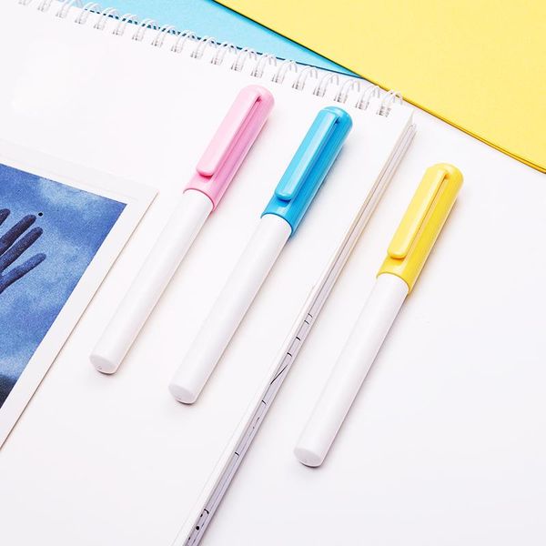 fountain pens deli ef 0.35mm pen stainless steel nib posture correction student office business writing papeleria
fountain pens deli ef 0.35mm pen stainless steel nib posture correction student office business writing papeleria