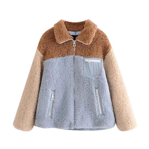 women's down & parkas nice casual woman loose thick lambswool patchwork jackets autumn winter girls sweet warm oversized outerwear ladi, Black
women's down & parkas nice casual woman loose thick lambswool patchwork jackets autumn winter girls sweet warm oversized outerwear ladi, Black