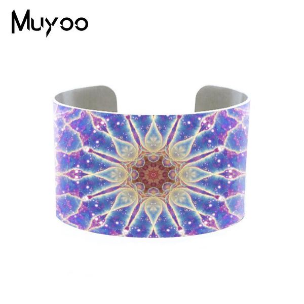 trendy mandala flower bangles silver drawing bangle women men bracelet adjustable metal cuff fashion jewelry, Black
trendy mandala flower bangles silver drawing bangle women men bracelet adjustable metal cuff fashion jewelry, Black