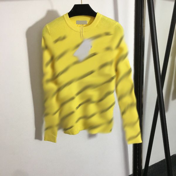 1205 2022 runway autumn brand same style sweater long sleeve crew neck black white pink pullover fashion womens clothes womens meiyi, White;black
1205 2022 runway autumn brand same style sweater long sleeve crew neck black white pink pullover fashion womens clothes womens meiyi, White;black