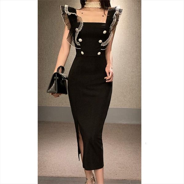 retro temperament fashion party womens dress high end atmosphere, Black;gray
retro temperament fashion party womens dress high end atmosphere, Black;gray