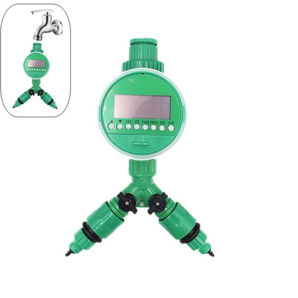 automatic intelligent electronic lcd display watering timer with y hose splitter garden water irrigation controller equipments
automatic intelligent electronic lcd display watering timer with y hose splitter garden water irrigation controller equipments