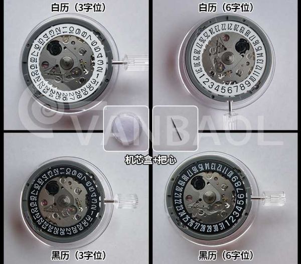 repair tools & kits nh35 watch movement crown at 3/6 with black or white disc
repair tools & kits nh35 watch movement crown at 3/6 with black or white disc