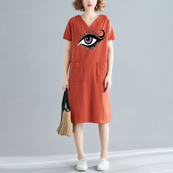 loose midi dresses women casual eye printing korean fashion silid 3xl slim tshirt v-neck black straight vestidos streetwear y2k high quality, Black;gray
loose midi dresses women casual eye printing korean fashion silid 3xl slim tshirt v-neck black straight vestidos streetwear y2k high quality, Black;gray