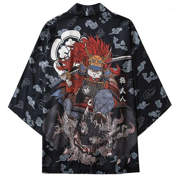 officer cat print japanese kimono jacket harajuku 2021 hip hop men japan streetwear coat summer thin clothing loose casual men's, Black;brown
officer cat print japanese kimono jacket harajuku 2021 hip hop men japan streetwear coat summer thin clothing loose casual men's, Black;brown