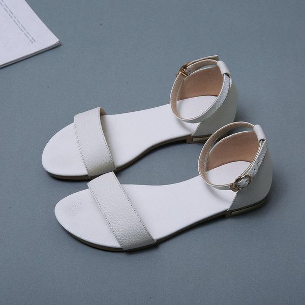 sandals sklfgxzy summer arrival girls genuine leather fashion contracted women's shoes real cowhide size 34-43, Black
sandals sklfgxzy summer arrival girls genuine leather fashion contracted women's shoes real cowhide size 34-43, Black