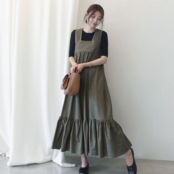 johnature women summer cotton linen dresses sleeveless spaghetti strap vintage loose summer square collar solid empire dress 210521, Black;gray
johnature women summer cotton linen dresses sleeveless spaghetti strap vintage loose summer square collar solid empire dress 210521, Black;gray