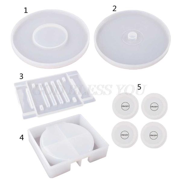 craft tools led round set epoxy resin mold cup mat holder silicone mould diy crafts luminous kit casting
craft tools led round set epoxy resin mold cup mat holder silicone mould diy crafts luminous kit casting