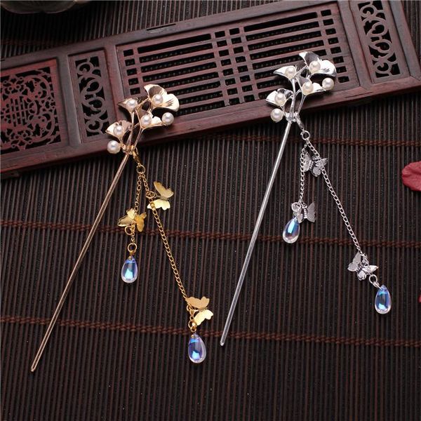 hair clips & barrettes flower stick with butterfly tassel chinese style hanfu clothing chopsticks styling accessories for women ea, Golden;silver
hair clips & barrettes flower stick with butterfly tassel chinese style hanfu clothing chopsticks styling accessories for women ea, Golden;silver