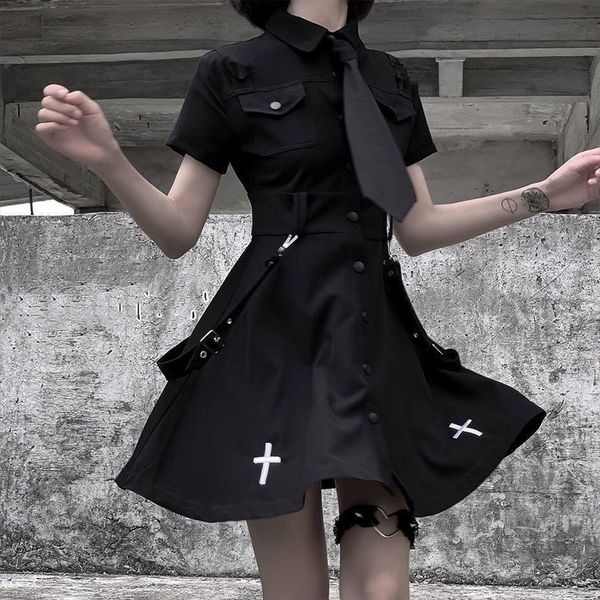 japanese lolita gothic cross womens dress punk dark academia aesthetic mini black kawaii emo alt plus size clothes, Black;gray
japanese lolita gothic cross womens dress punk dark academia aesthetic mini black kawaii emo alt plus size clothes, Black;gray