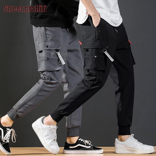 men's pants cargo sweatpants 2021 casual oversize streetwear harajuku hip hop fashion overalls for men tactical, Black
men's pants cargo sweatpants 2021 casual oversize streetwear harajuku hip hop fashion overalls for men tactical, Black