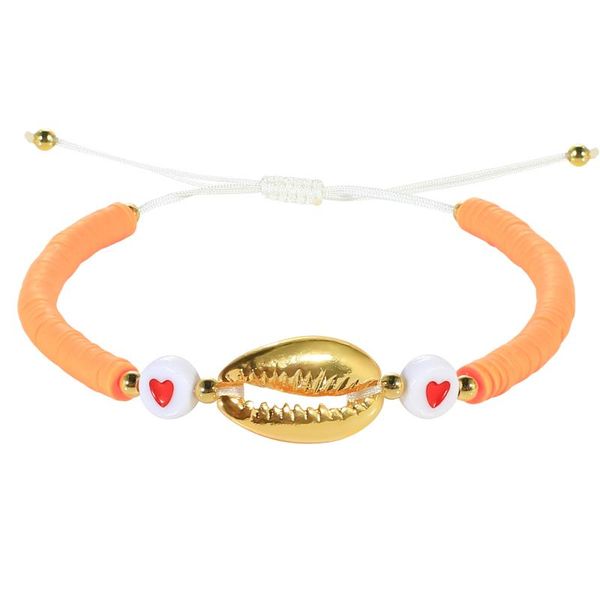 charm bracelets kelitch 2021 orange beaded shell jewelry heart printing bracelet for girls women gothic wholesale beach fashion, Golden;silver
charm bracelets kelitch 2021 orange beaded shell jewelry heart printing bracelet for girls women gothic wholesale beach fashion, Golden;silver