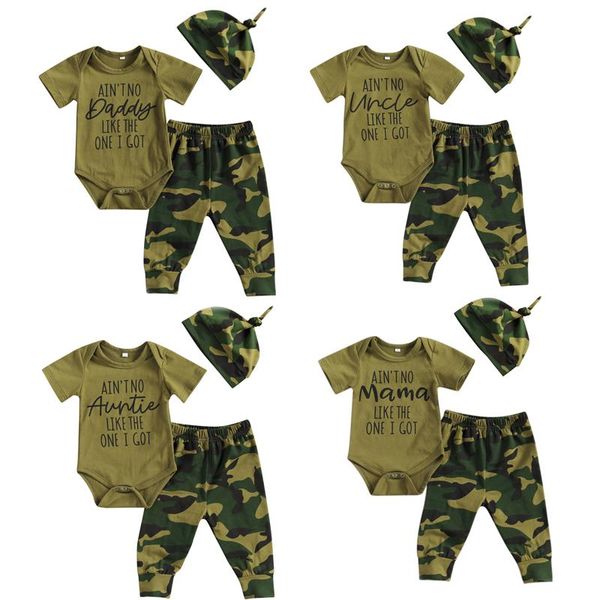 clothing sets focusnorm 0-18m born baby boys clothes letter camouflage print short sleeve romper pants hats, White
clothing sets focusnorm 0-18m born baby boys clothes letter camouflage print short sleeve romper pants hats, White