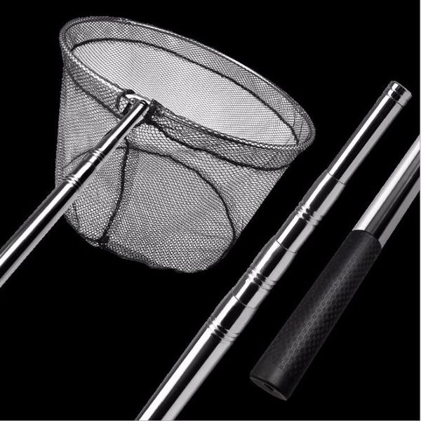 2m-2.4m-2.85m folding fishing net retractable telescoping aluminum alloy pole hand large catch fish landing accessories
2m-2.4m-2.85m folding fishing net retractable telescoping aluminum alloy pole hand large catch fish landing accessories