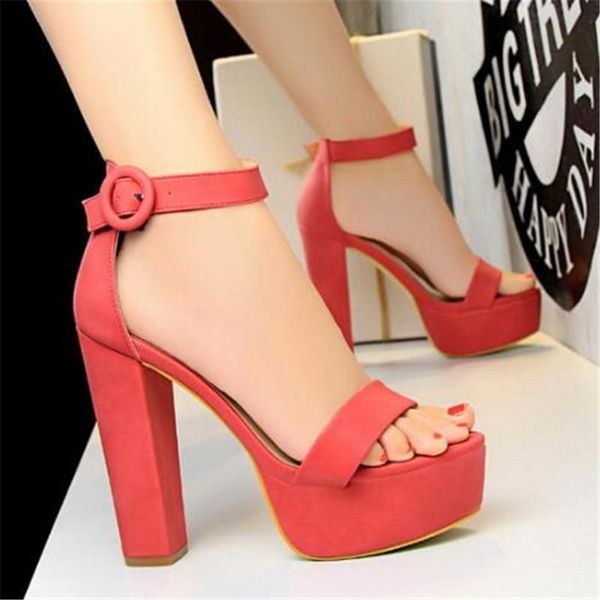 sandals 2021 13.5cm platform high heels summer ankle strap open toe gladiator party dress women shoes size 34-41 42 43, Black
sandals 2021 13.5cm platform high heels summer ankle strap open toe gladiator party dress women shoes size 34-41 42 43, Black
