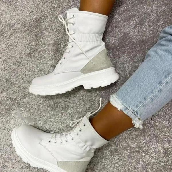 boots plus size autumn winter women ankle classic fashion leather slim legs gothic punk shoes flat heels short botas mujer, Black
boots plus size autumn winter women ankle classic fashion leather slim legs gothic punk shoes flat heels short botas mujer, Black