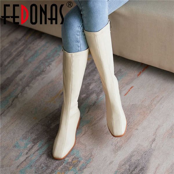 autumn winter knee high boots for women wide calf genuine leather square toe shoes woman heels party basic 210528, Black
autumn winter knee high boots for women wide calf genuine leather square toe shoes woman heels party basic 210528, Black