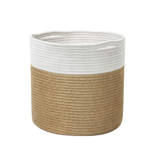 storage baskets flower pot basket cotton rope round clothes jewelry boxes finishing box living room office home
storage baskets flower pot basket cotton rope round clothes jewelry boxes finishing box living room office home