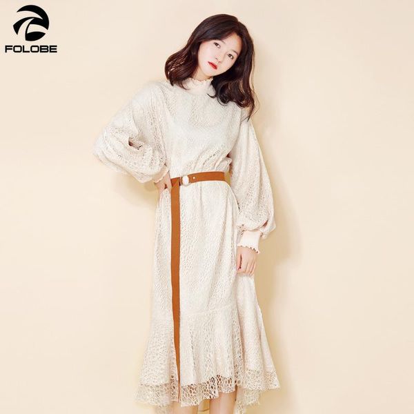 casual dresses folobe elegant hollow out ruffle lace dress women vintage long sleeve slim christmas party vestidos, Black;gray
casual dresses folobe elegant hollow out ruffle lace dress women vintage long sleeve slim christmas party vestidos, Black;gray