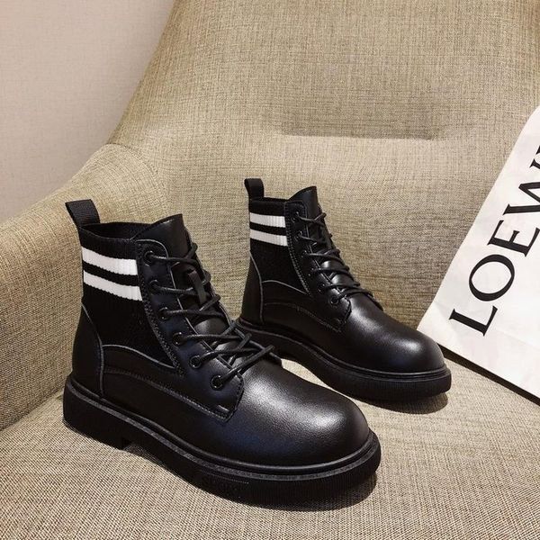 boots autumn winter solid black leather female lace up ankle for women shoes woman striped knitting warm
boots autumn winter solid black leather female lace up ankle for women shoes woman striped knitting warm