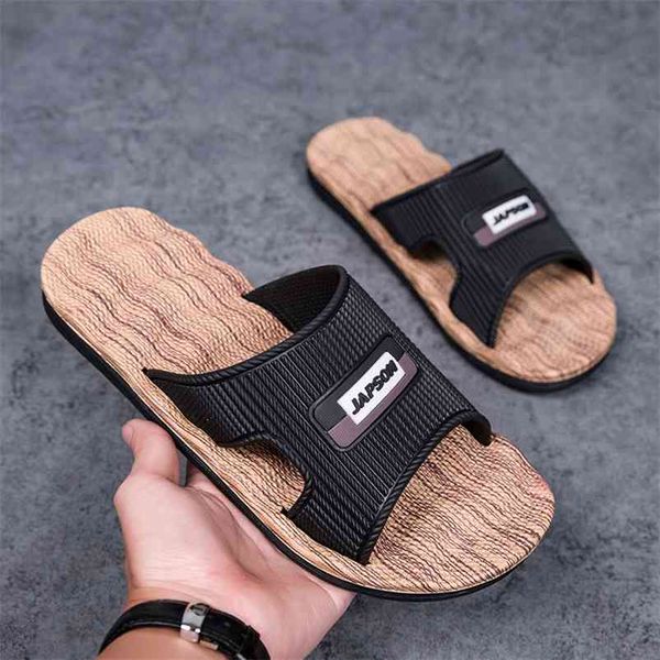 men's slippers eva men shoe couple flip flops soft casual summer male chaussures femme zapatos indoor bathroom slides 210622, Black
men's slippers eva men shoe couple flip flops soft casual summer male chaussures femme zapatos indoor bathroom slides 210622, Black