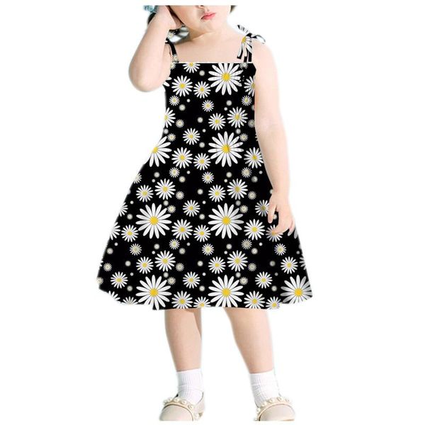 girl's dresses dress for girls 2 years 3 brand sleeveless suspended flower print princess swing summer children's vestidos, Red;yellow
girl's dresses dress for girls 2 years 3 brand sleeveless suspended flower print princess swing summer children's vestidos, Red;yellow