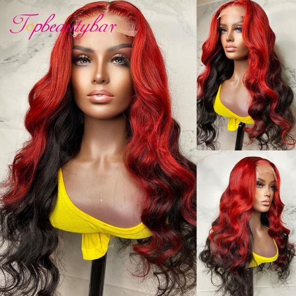 colored ombre red lace wigs 13x4 wavy front human hair brazilian remy for women, Black;brown
colored ombre red lace wigs 13x4 wavy front human hair brazilian remy for women, Black;brown
