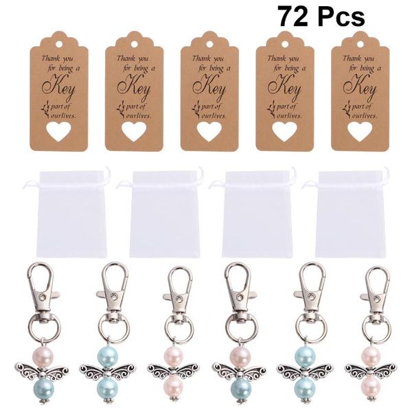 party favor 72pcs wedding keychain set angel wings creative keychains key rings ornaments supplies hanging tag cards for
party favor 72pcs wedding keychain set angel wings creative keychains key rings ornaments supplies hanging tag cards for